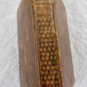 livre des comptes-faits, Où l'on trouve 1787. 70 x 120 mm.