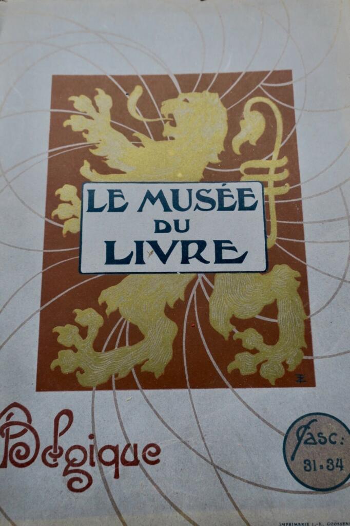 Rare Belgian Book Museum Volume