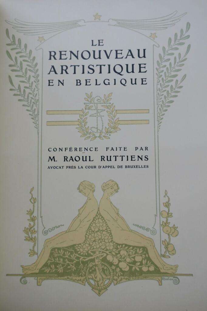 Rare Belgian Book Museum Volume