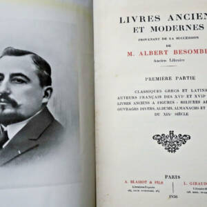 Livres anciens et modernes, provenant de la succession 1936 BESOMBES