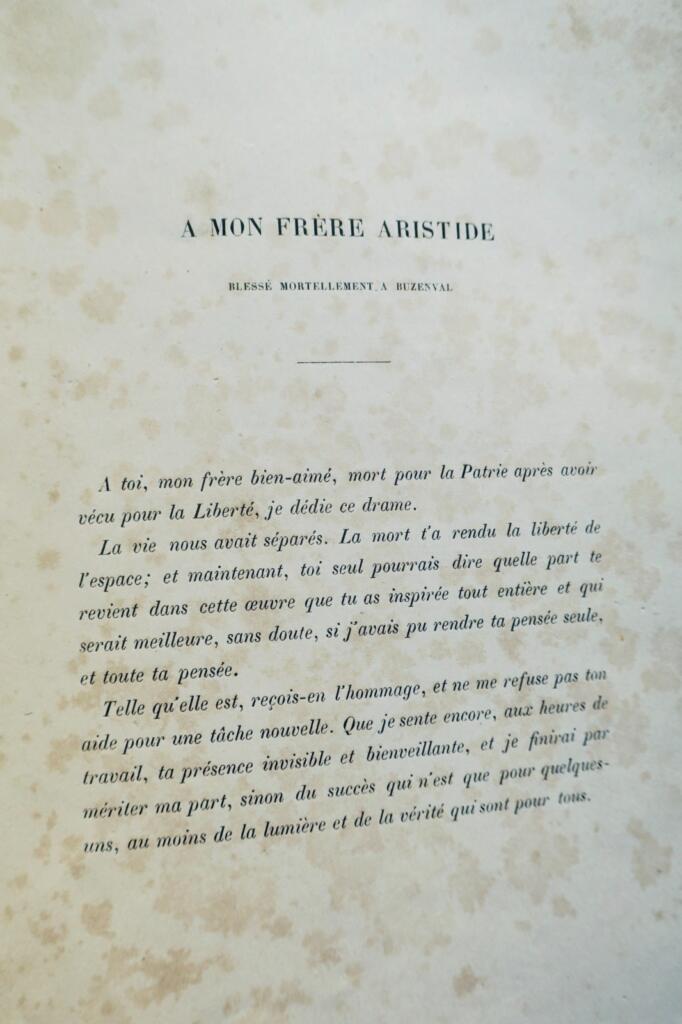 LOMON CHARLES JEAN D’ACIER DRAME EN CINQ ACTES EN VERS 1877