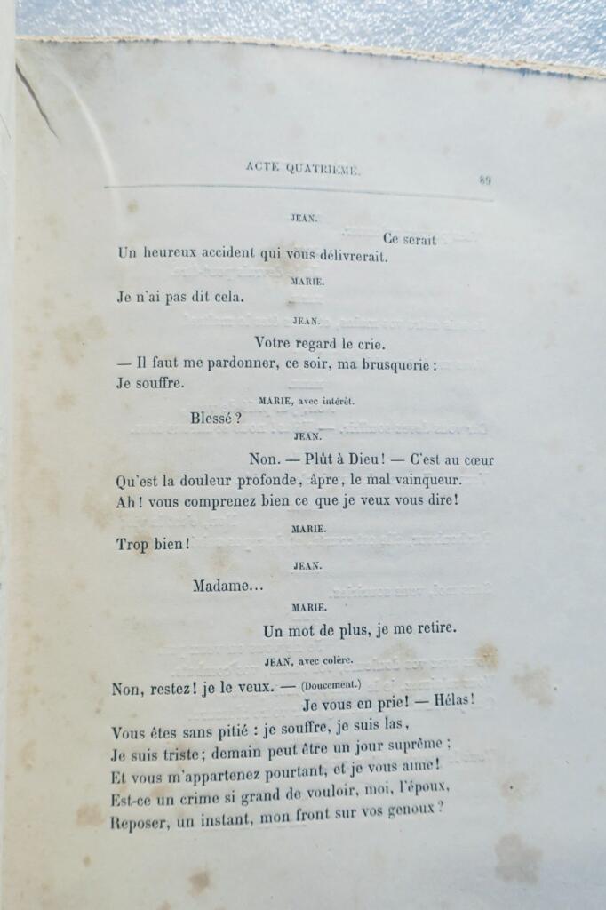 LOMON CHARLES JEAN D’ACIER DRAME EN CINQ ACTES EN VERS 1877