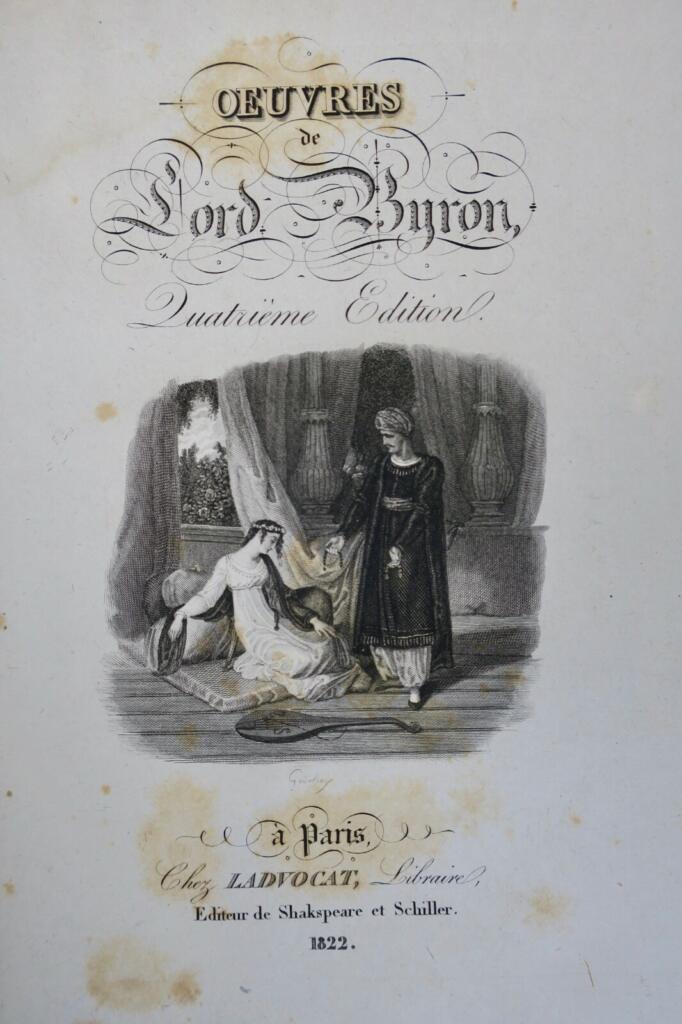 Illustrierte Werke von Lord Byron