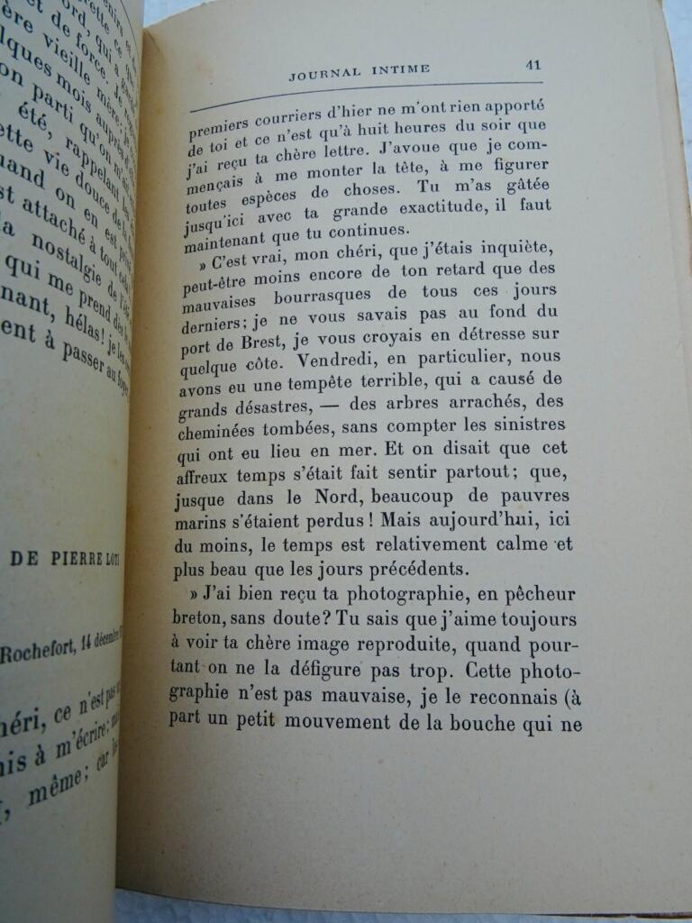 LOTI Pierre. Journal intime 1878-1881 EO