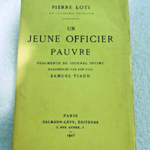 Loti Pierre Un jeune officier pauvre. Fragments de journal intime rassemblés EO