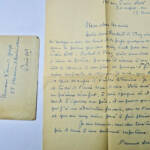 Loti-Viaud Mme belle lettre autographe manuscrite