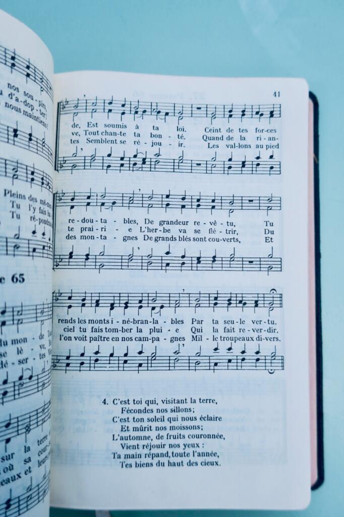 Liturgische Sammlung von Psalmen und geistlichen Gesängen