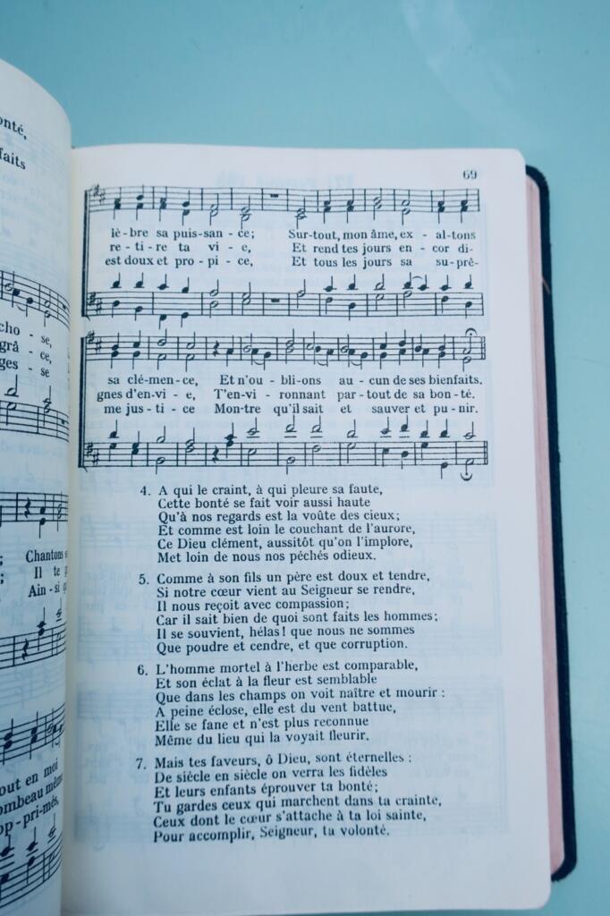 Liturgische Sammlung von Psalmen und geistlichen Gesängen
