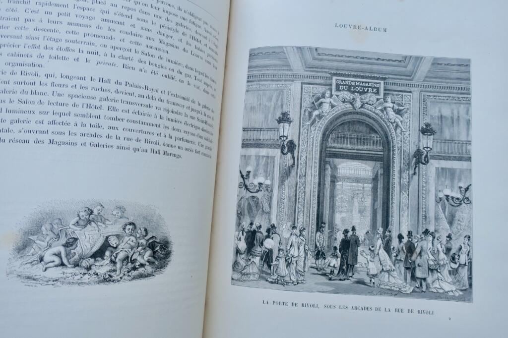 LOUVRE Grand Hotel and Department Stores PARIS