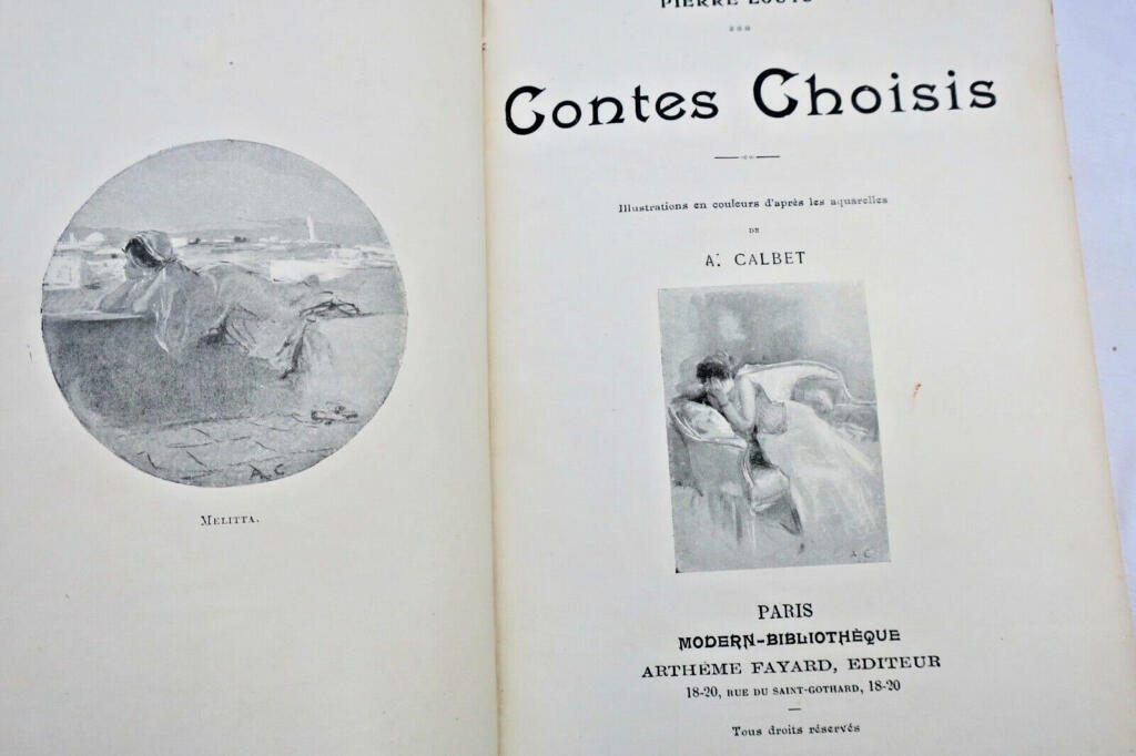 Six novels by Louÿs & Corday in fine bindings