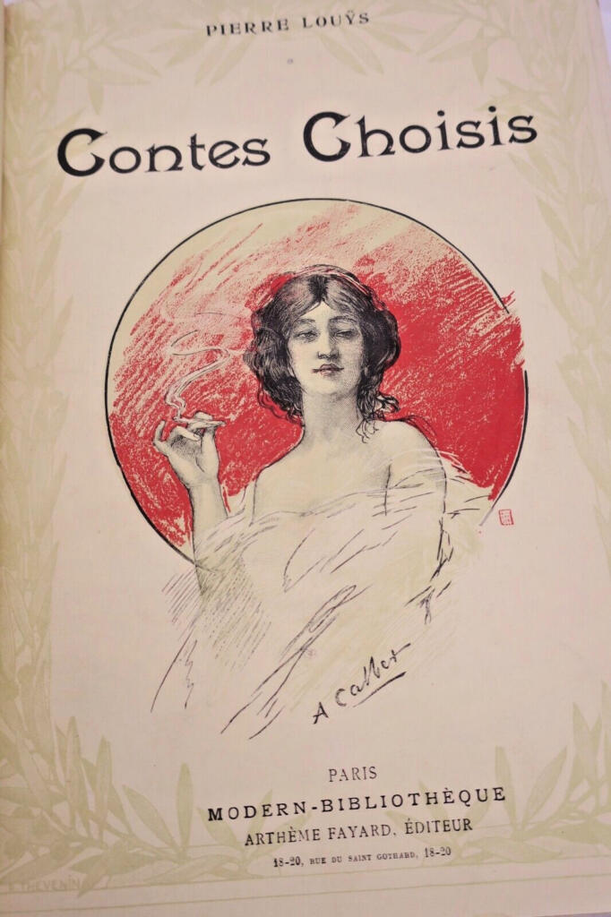 Six novels by Louÿs & Corday in fine bindings