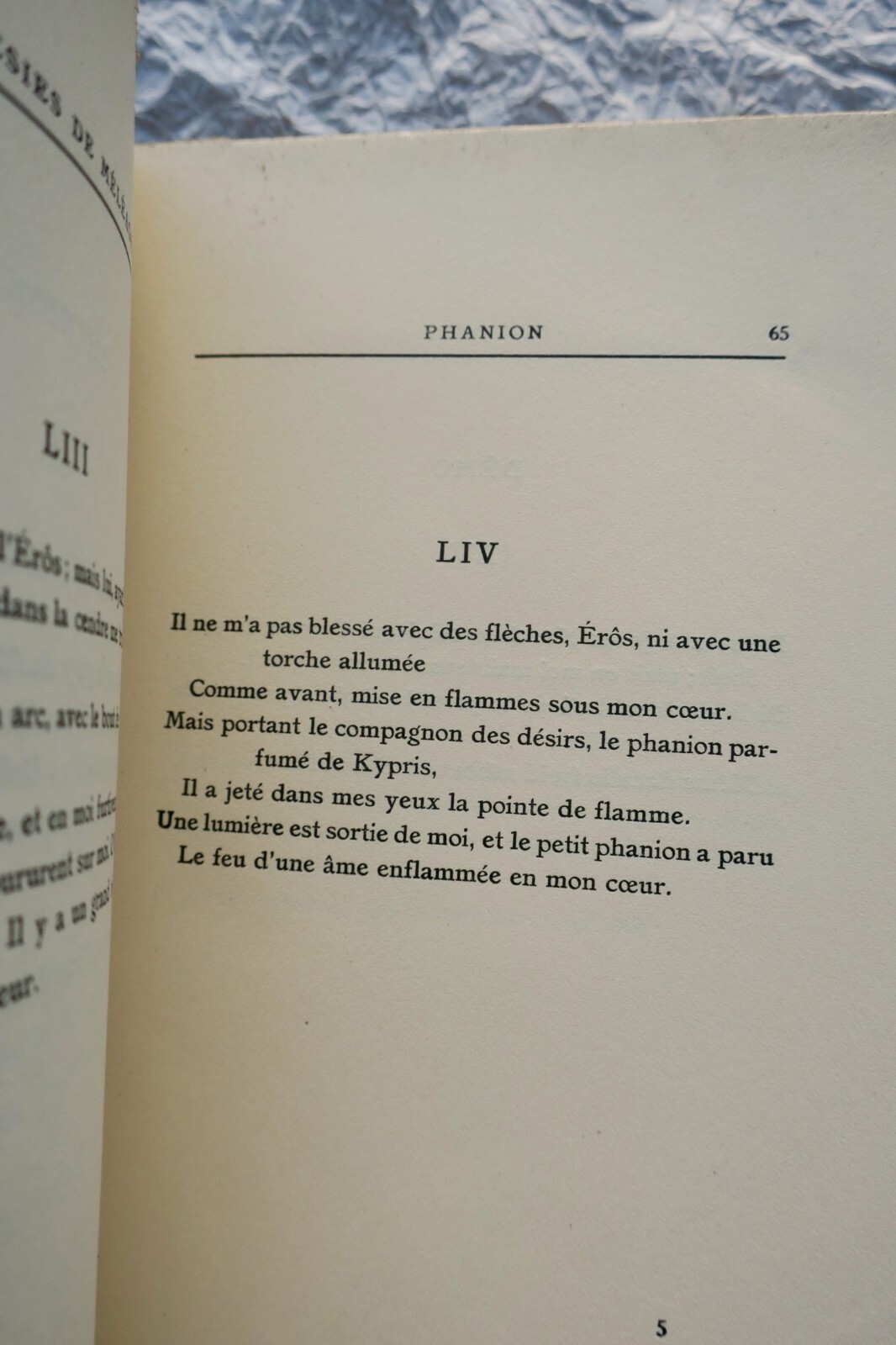 LOUŸS POÉSIES DE MÉLÉAGRE 1926 / vélin – Image 6