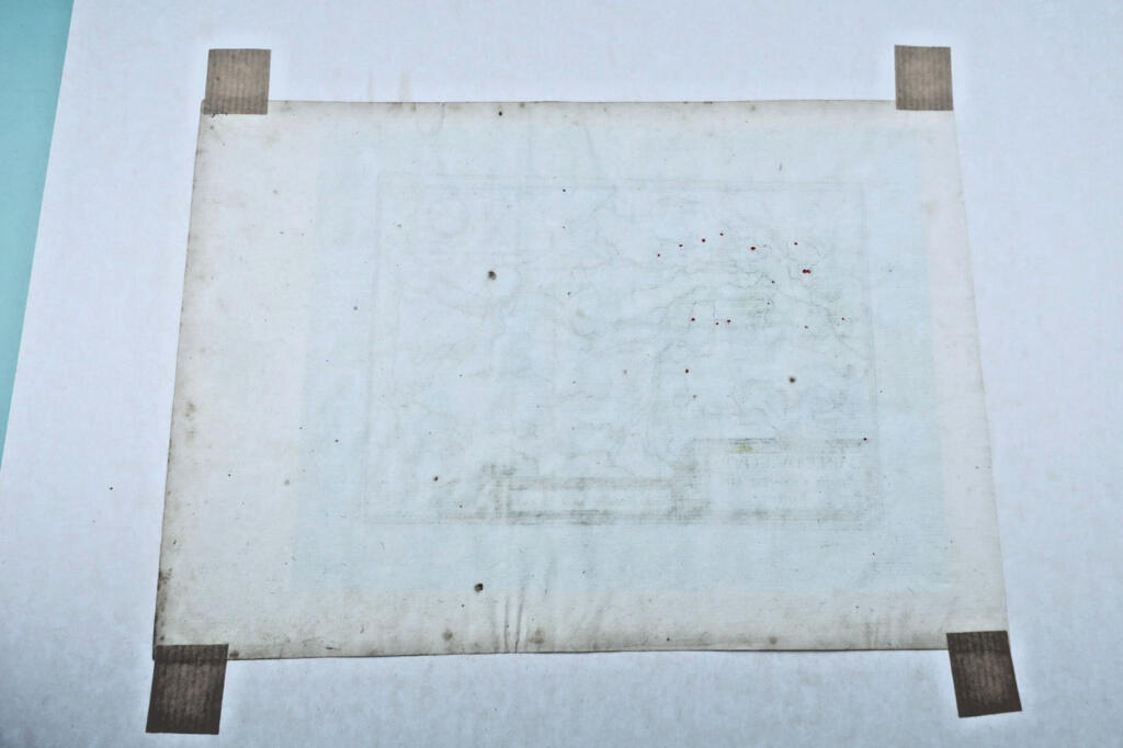 Original 18th Century Map of Lozère