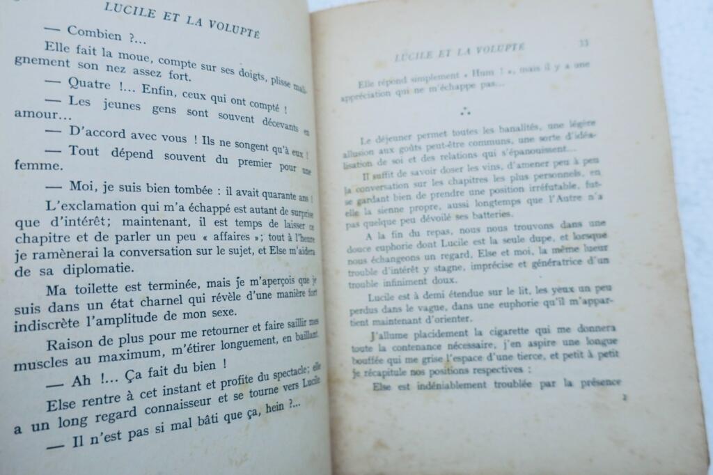 Lucile et la volupté 1958