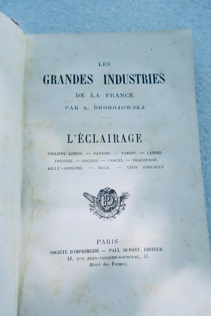 Frankreichs Beleuchtungsindustrie um 1900