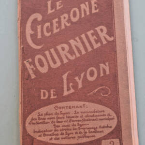 LYON Le Cicerone Fournier de Lyon