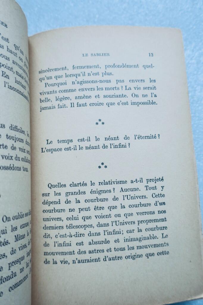 Der Sanduhr von Maeterlinck