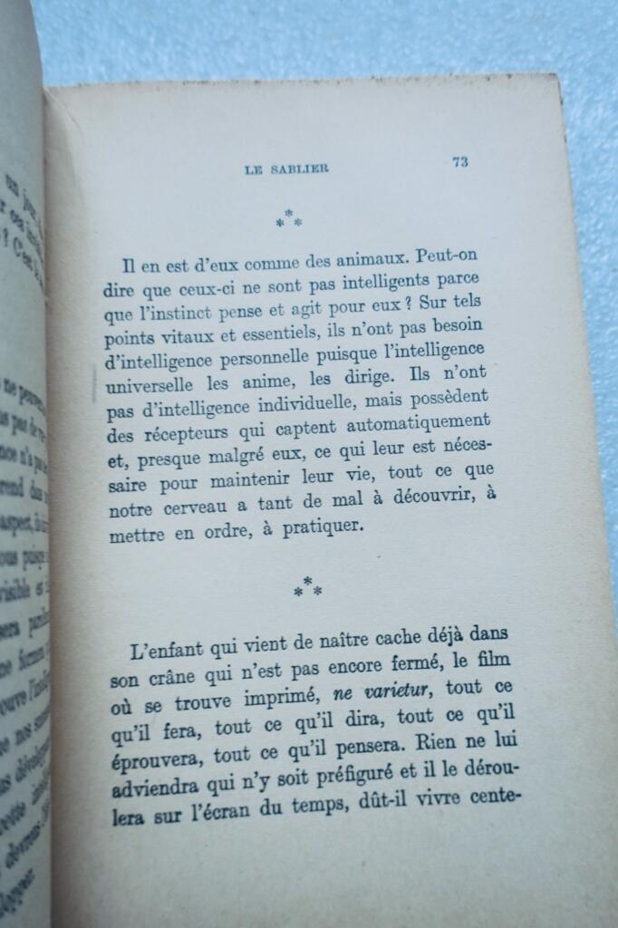 Der Sanduhr von Maeterlinck