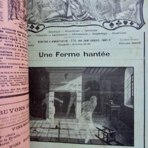 magie VIE MYSTERIEUSE-REVUE DE SPIRITISME, MAGNETISME, MAGIE, ASTROLOGIE..1913