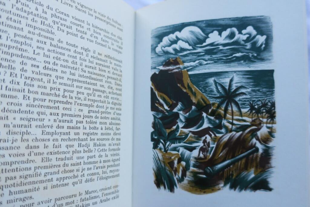 Maïmona. Bois gravés en couleurs de Georges Tautel, nté sur pur fil