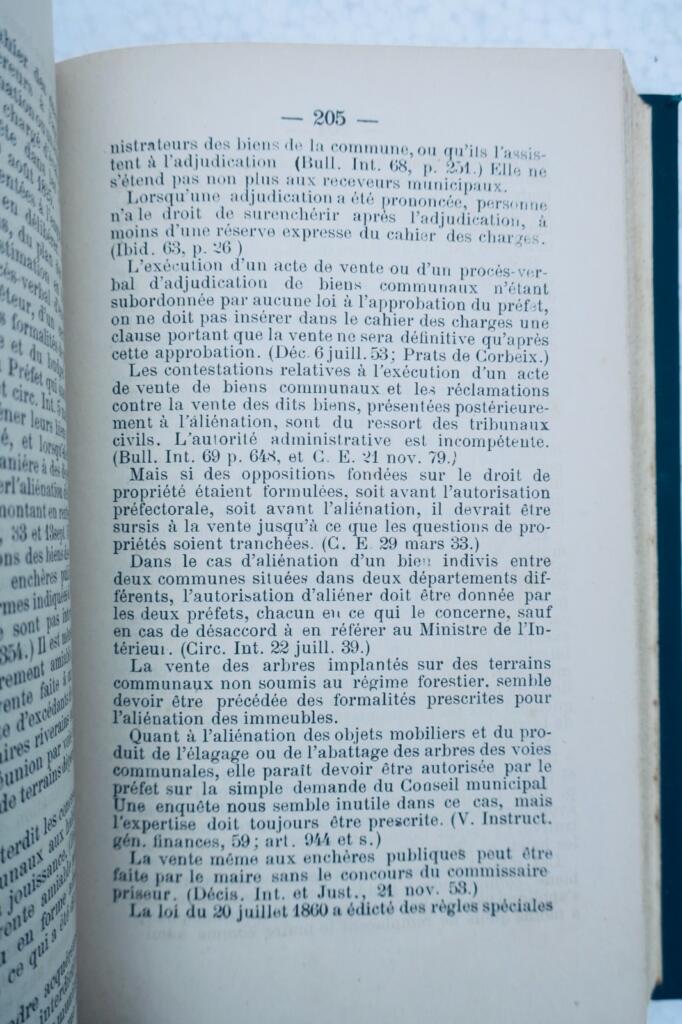 Französisches Kommunalrecht von 1884 kommentiert