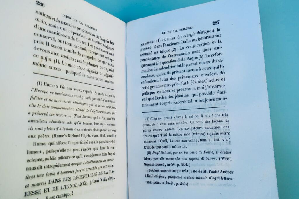 Kritik von Bacons Philosophie durch Joseph de Maistre