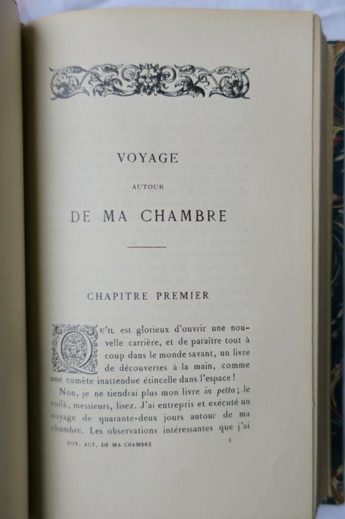 MAISTRE Voyage autour de ma chambre suivi de le lépreux de la cité d&rsquo;Aoste…