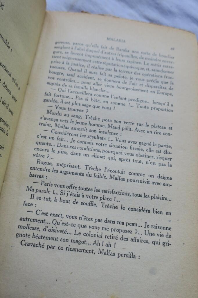 Malaria – Récit de la brousse malgache 1944.