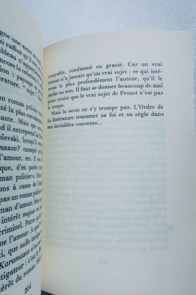 Malraux (André) L’Homme précaire et la Littérature SP