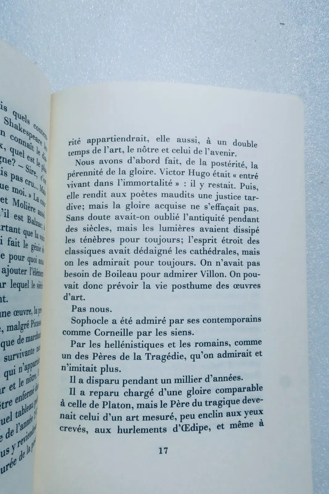 Malraux (André) L’Homme précaire et la Littérature SP - La Librairie Antique