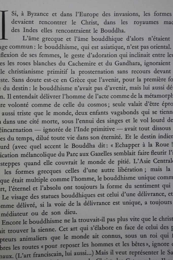 Malraux’s Art Psychology Trilogy