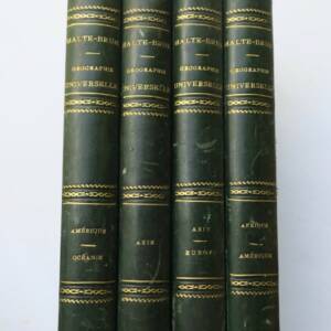 MALTE-BRUN Géographie universelle ou Description de toutes les parties du monde