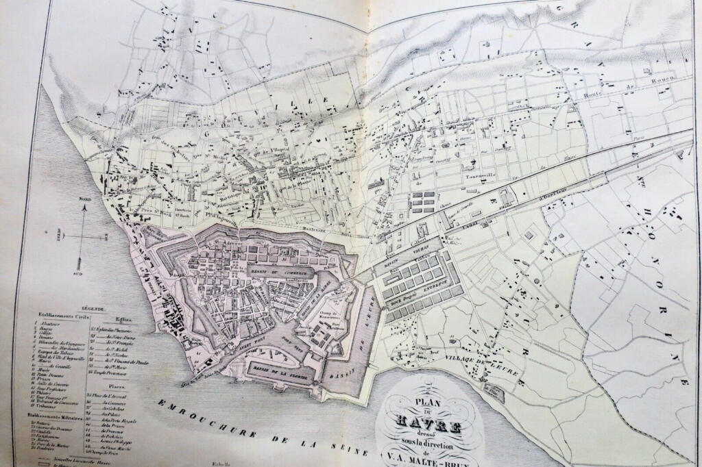 MALTE-BRUN La France illustrée. Géographie, histoire, administration… 1855