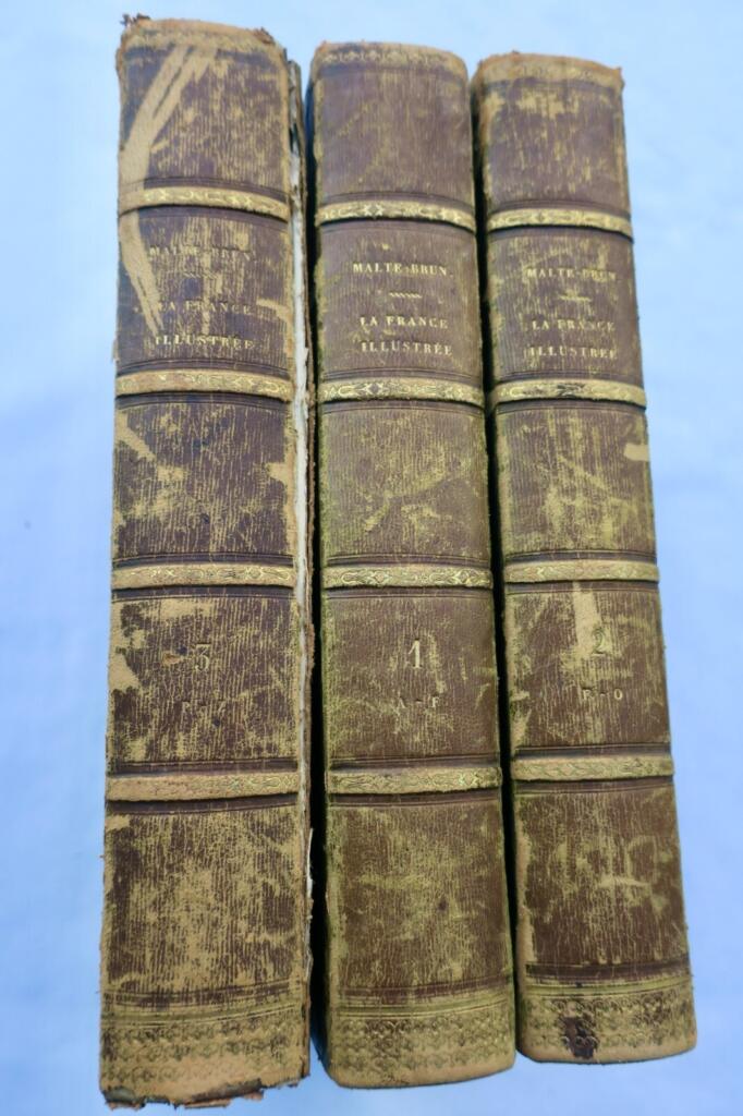 MALTE-BRUN La France illustrée. Géographie, histoire, administration… 1855