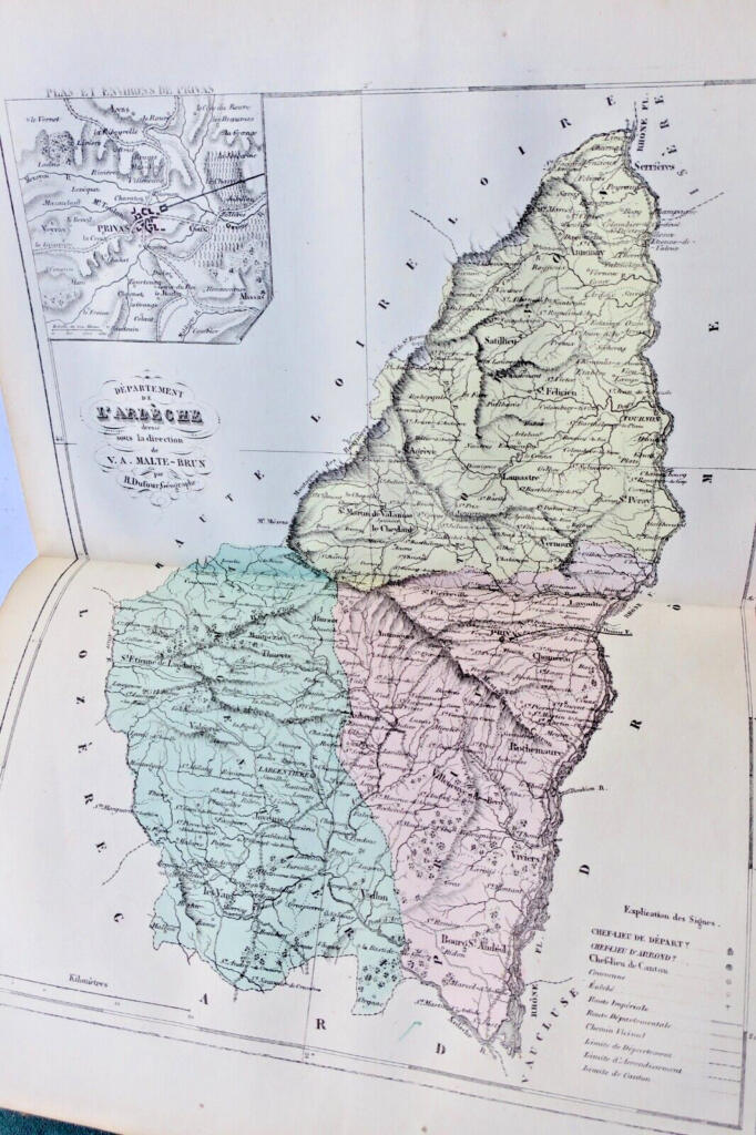 MALTE-BRUN La France illustrée. Géographie, histoire, administration… 1855