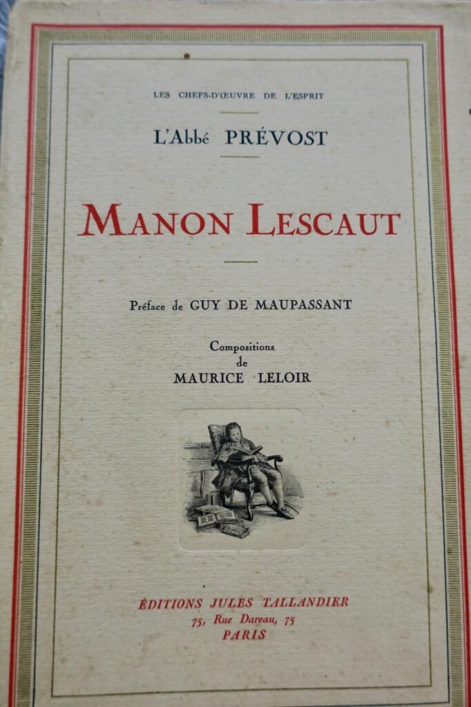 MANON LESCAUT Prévost Maurice LELOIR