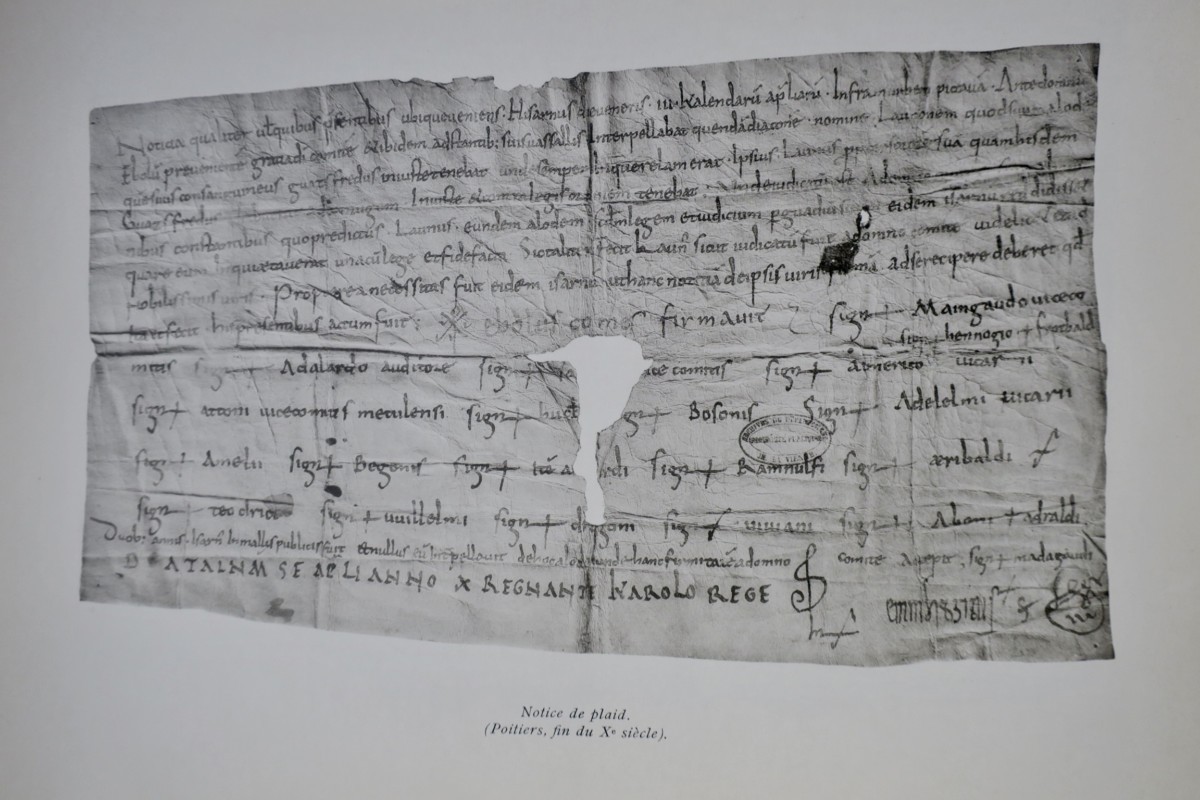 Manuel & albums de diplomatie (paléographie et diplomatie médiévale) Françai... – Image 4