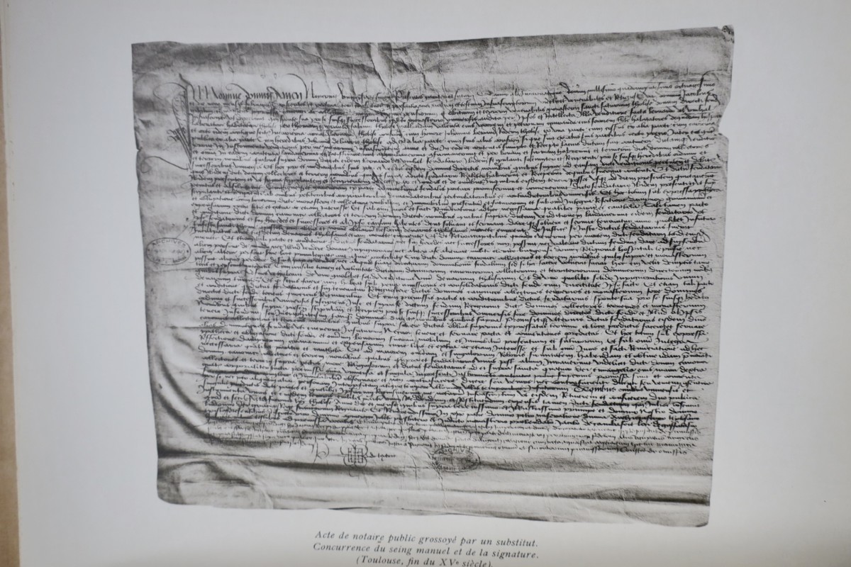 Manuel & albums de diplomatie (paléographie et diplomatie médiévale) Françai... – Image 3