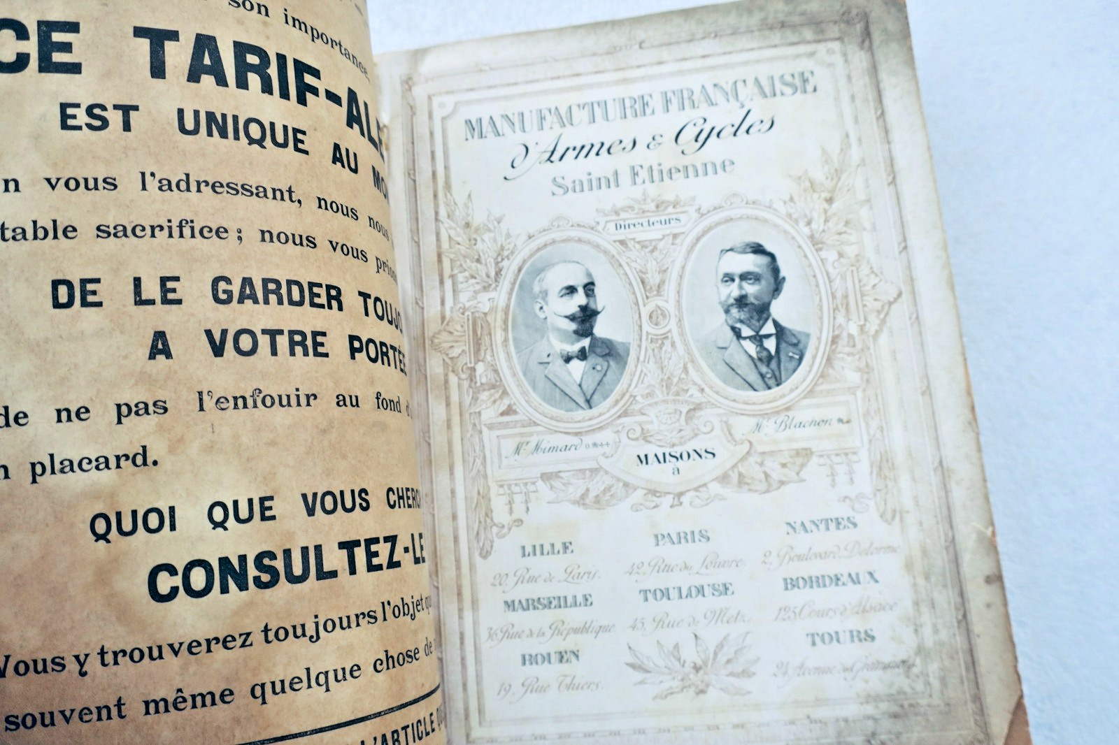 Manufacture française d'armes et cycles, Saint-Etienne BELLE EPOQUE – Image 3