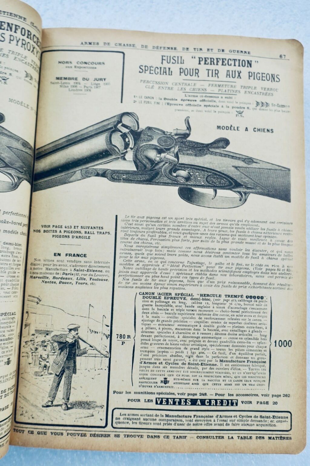 Manufacture française d’armes et cycles, Saint-Etienne BELLE EPOQUE