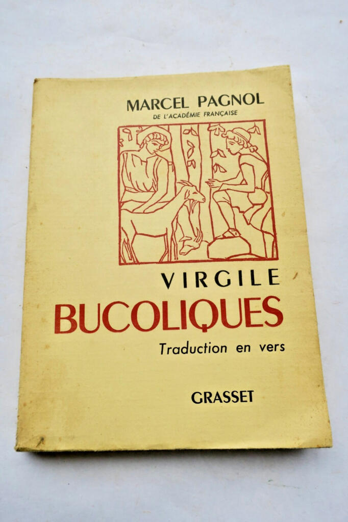 marcel Pagnol VIRGILE Bucoliques S.P. + dédicace