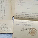 Maréchal JOFFRE Belle carte autographe manuscrite