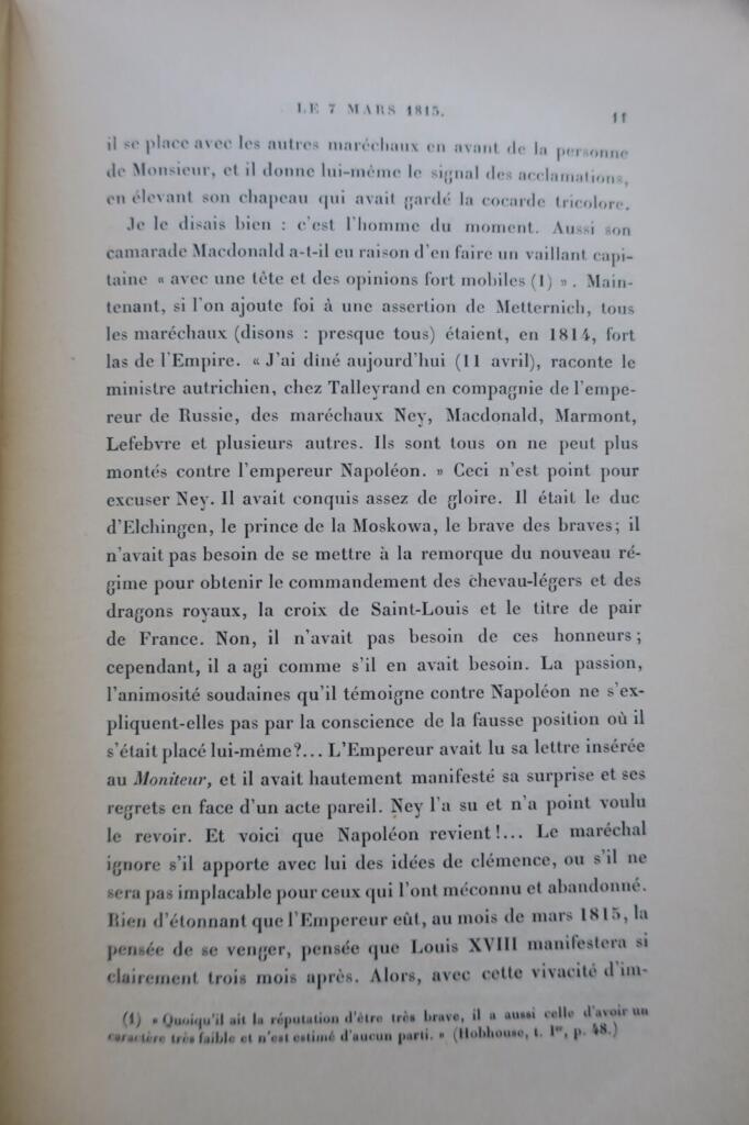 Marschall Ney und das Jahr 1815