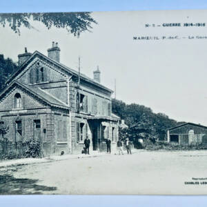 Mareuil - Guerre 1914-1915 - La Gare