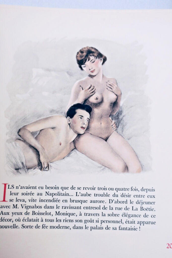 Victor Margueritte’s scandalous 1920s novel with Bécat’s vibrant illustrations