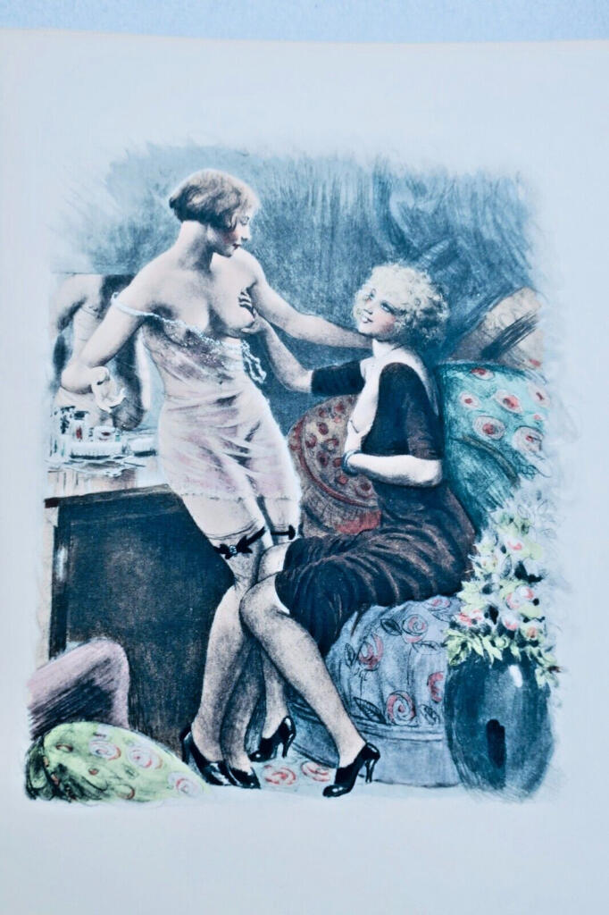 Victor Margueritte’s scandalous 1920s novel with Bécat’s vibrant illustrations