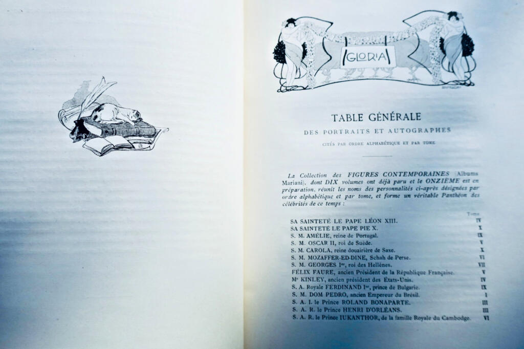 MARIANI FIGURES CONTEMPORAINES 13 volumes