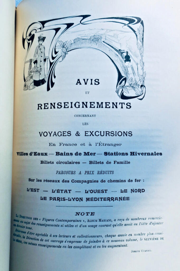 MARIANI FIGURES CONTEMPORAINES 13 volumes