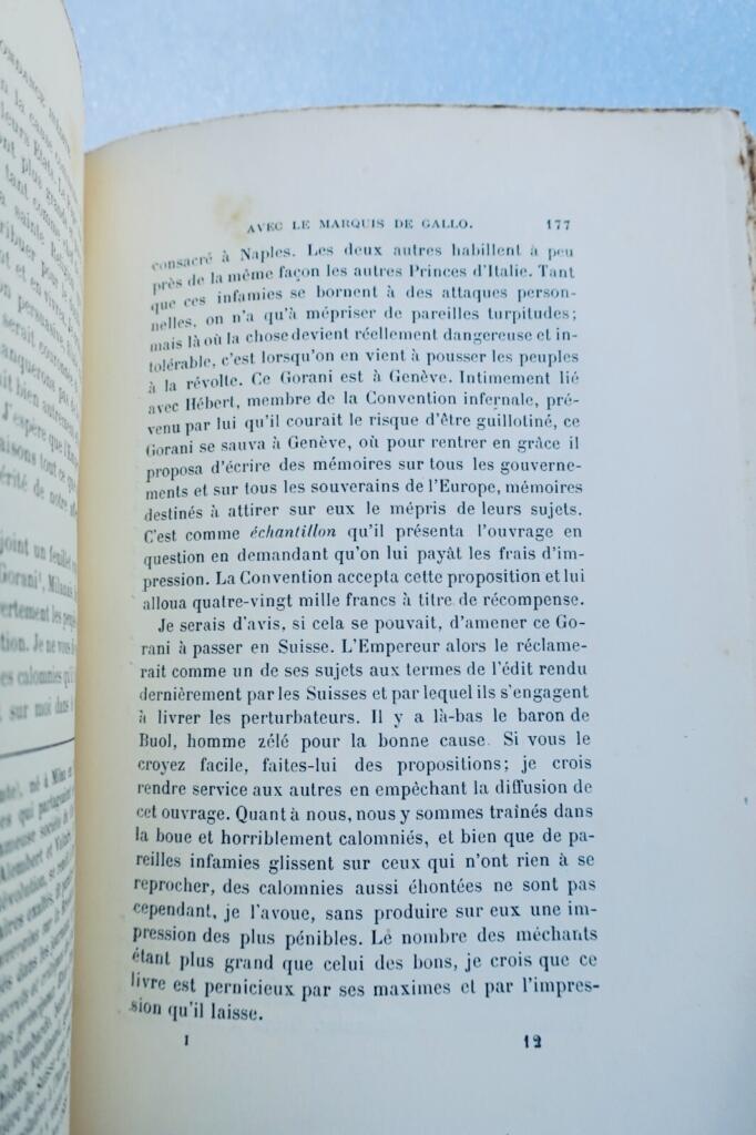 Korrespondenz der Königin Marie-Caroline