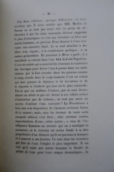 Thesis on non-navigable waterways (1864) – Image 3